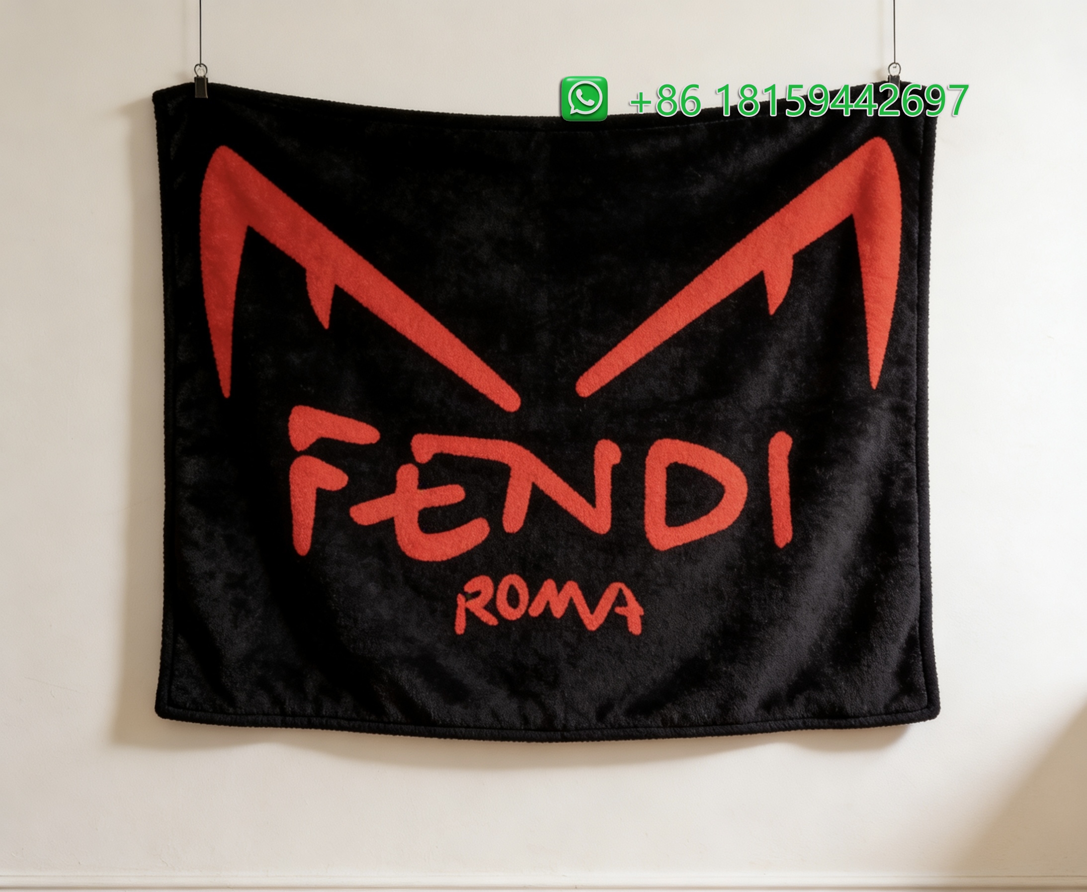 Fendi Throw Blankets
